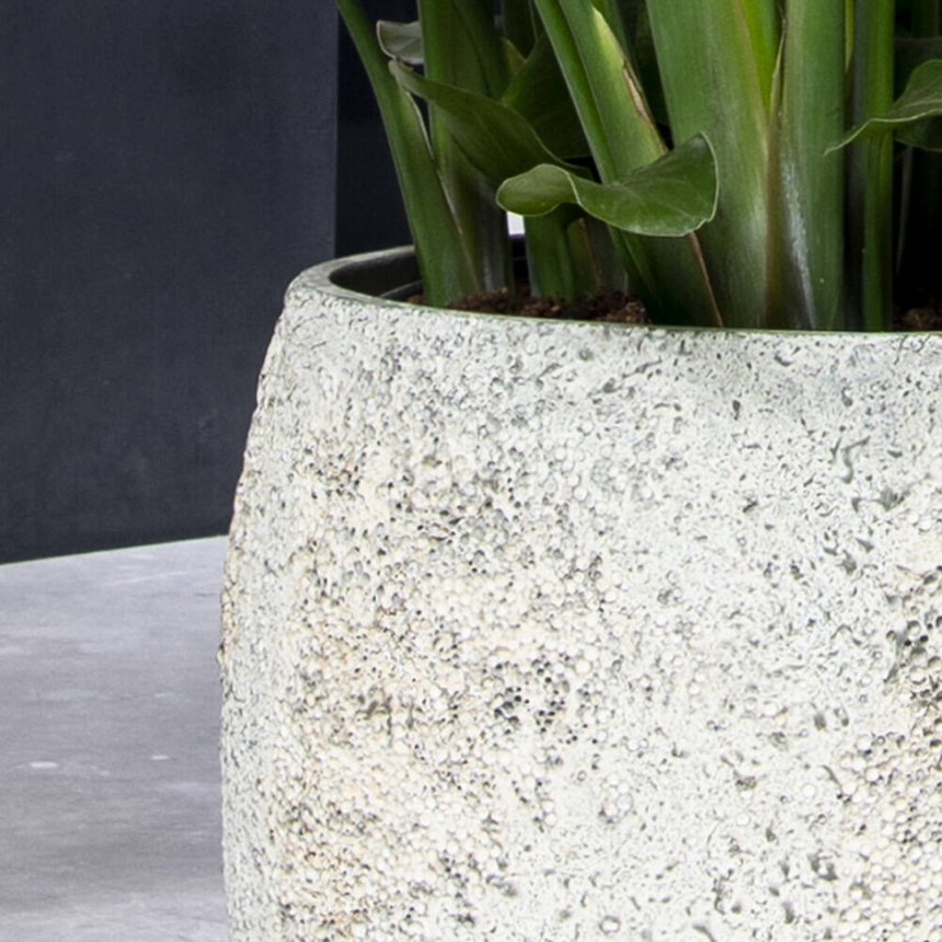 Maraa stone flower pot Ø45