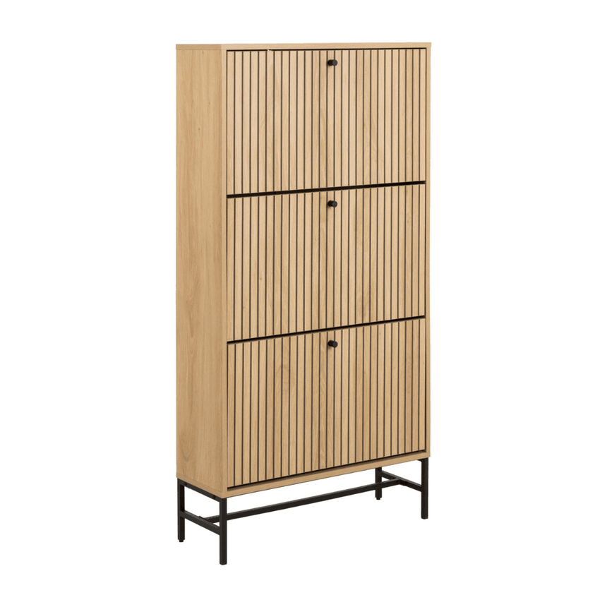 Albany wooden shoe cabinet 72x140