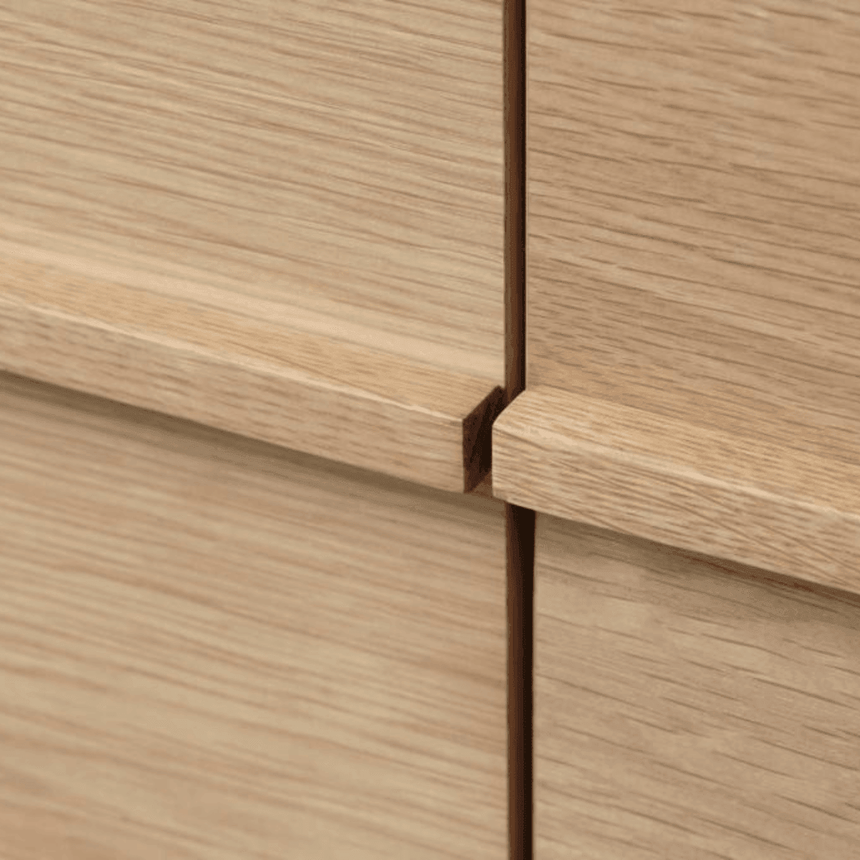 Ponza 1 fiókos 3 ajtós fa kabinet - Dutch Home