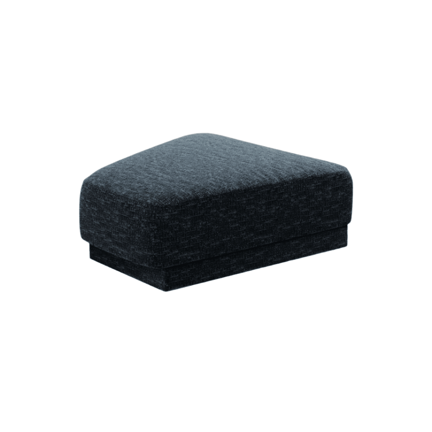 Miley chenille pouf 88x79