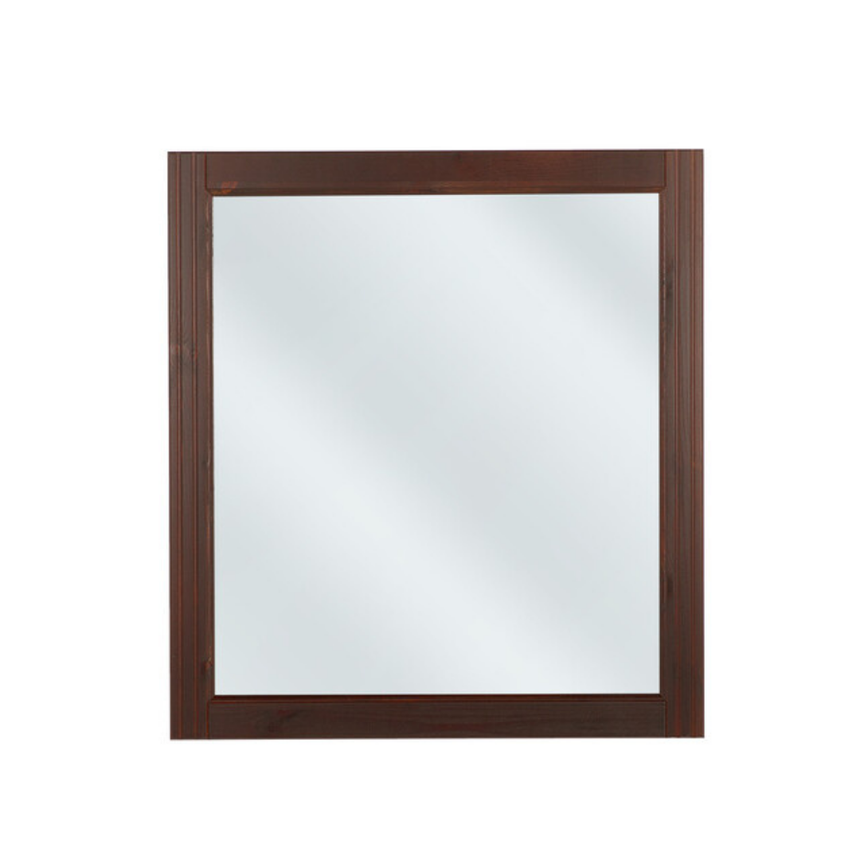 Retro fa fürdőszoba tükör