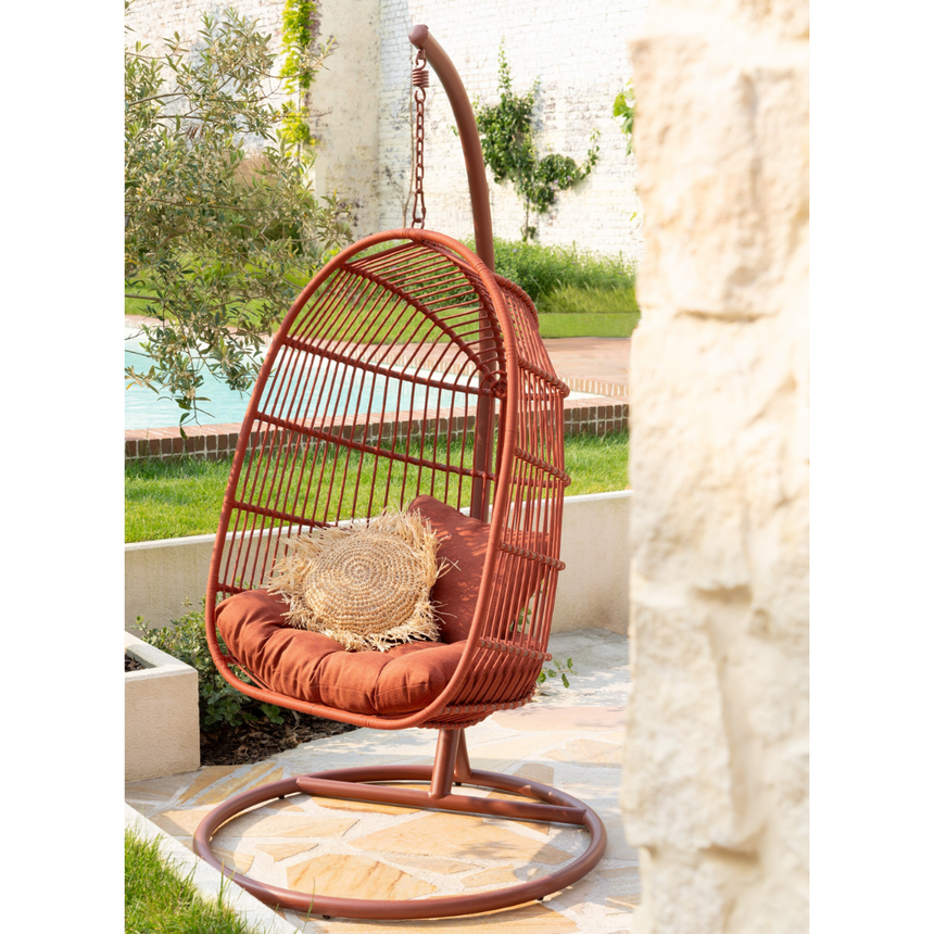 Egga fabric garden hanging chair