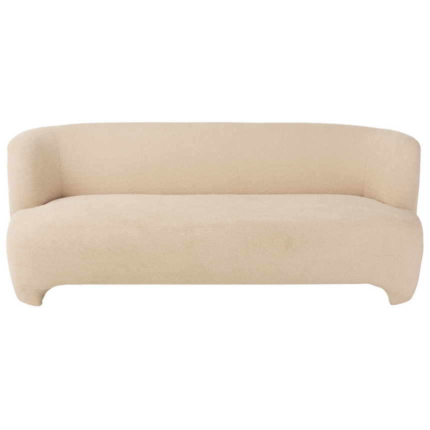 Knitted 2.5 seater fabric sofa