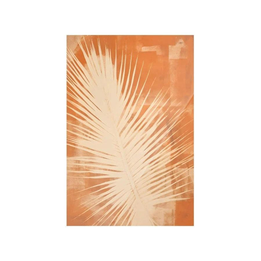 Rusty Leaf design mural