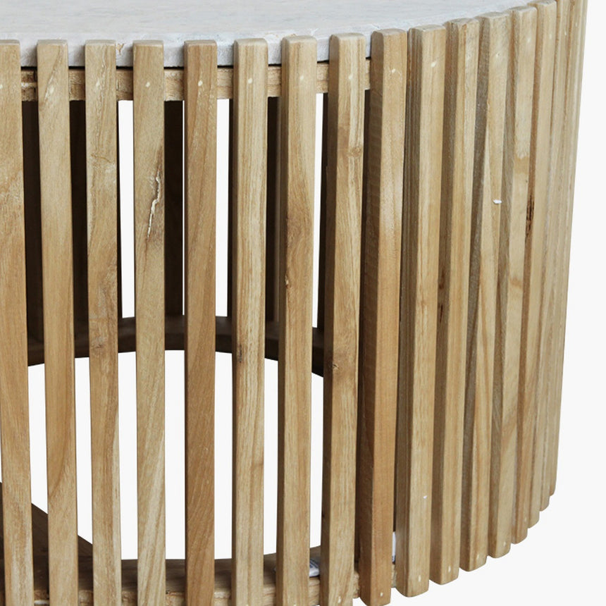 Infinity márvány dohányzóasztal