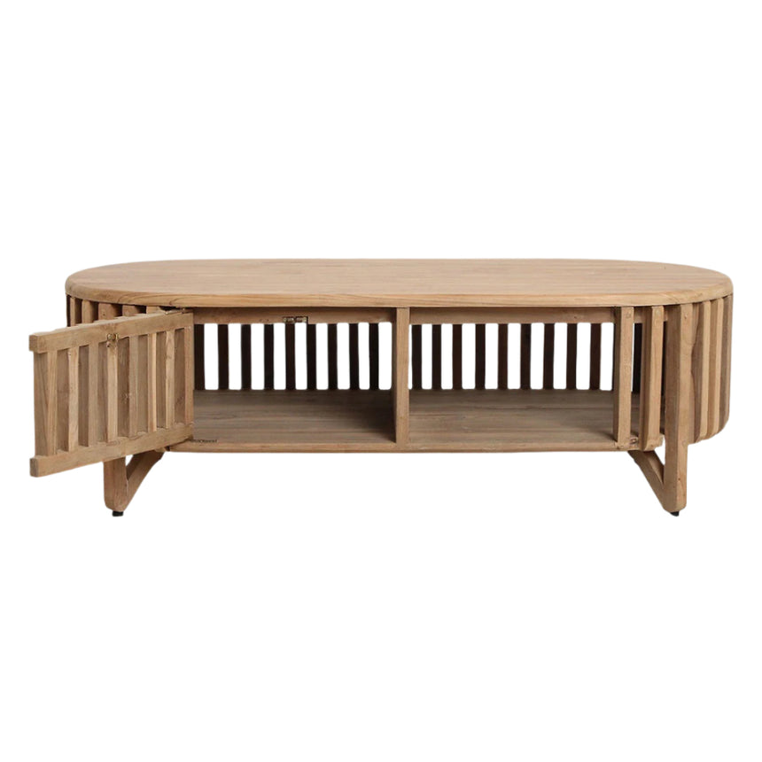 Louvre fa dohányzóasztal