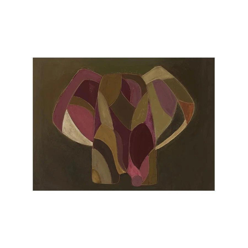 Elefante design canvas print