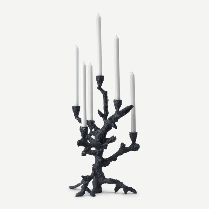 Apple Tree metal candle holder 53cm