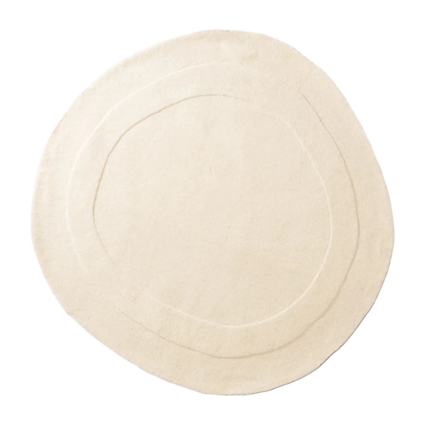 Cloria wool rug Ø150