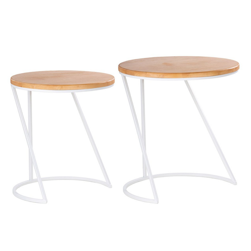 Merida metal coffee table set