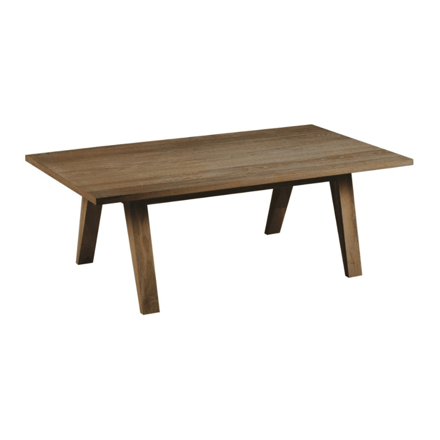 A-line wooden coffee table