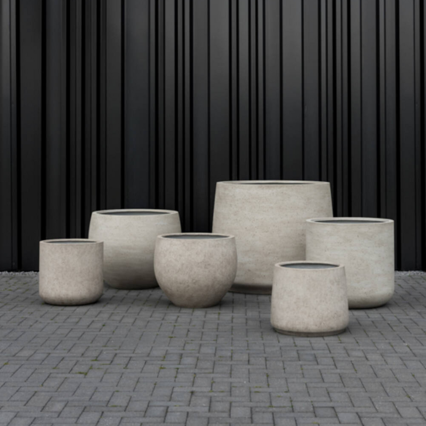 Jumbo Charlie kő virágtartó Ø73