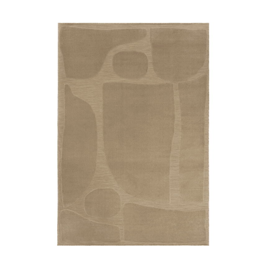 Lugares Brown PP outdoor rug