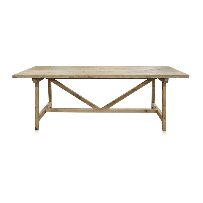 Mine wooden dining table 220x85