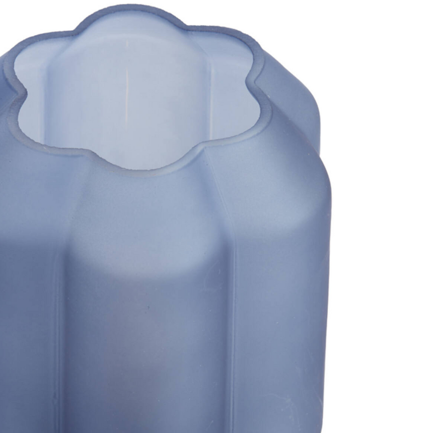 Yvias üveg asztali lámpa matt Ø13