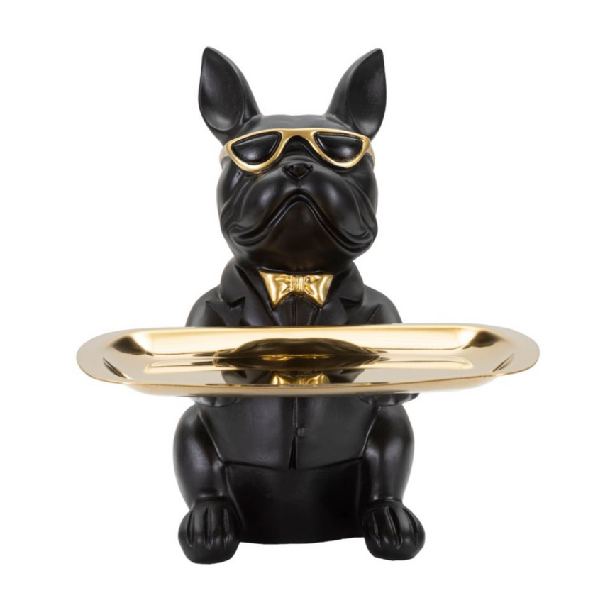 Bull Dog műgyanta szobor