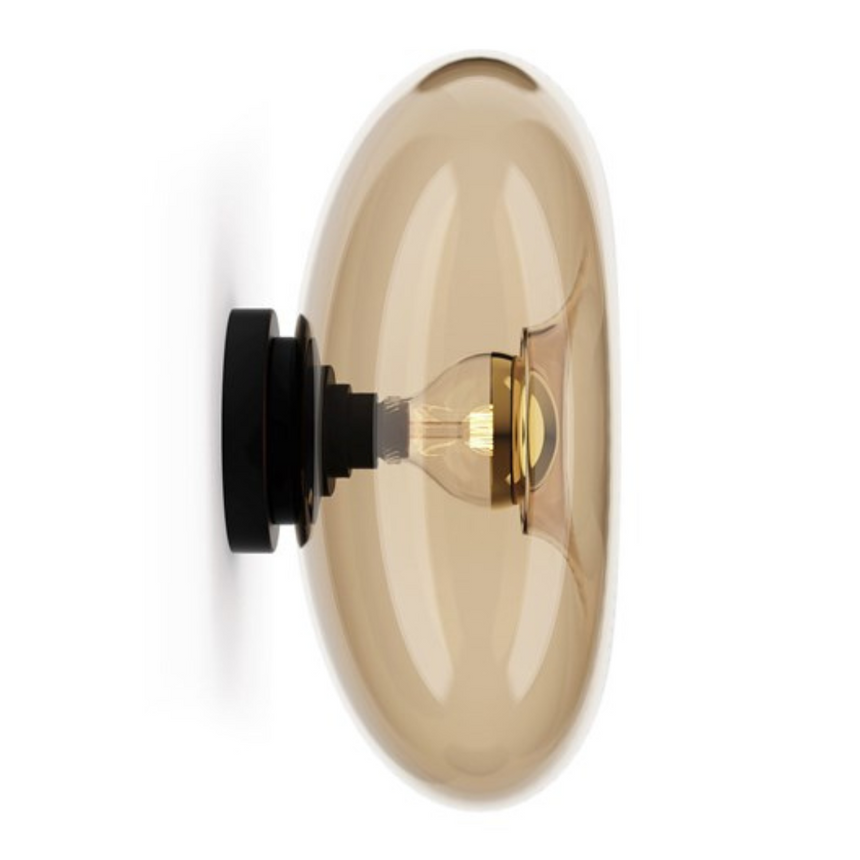 Zepp üveg falilámpa Ø40