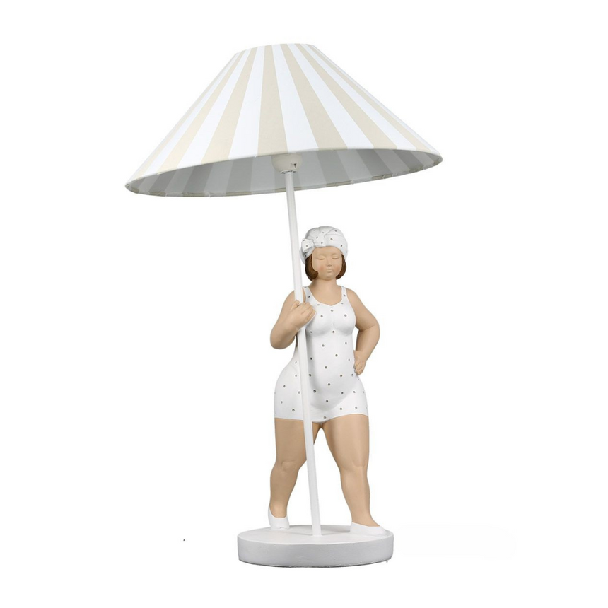 Mermaid műgyanta asztali lámpa