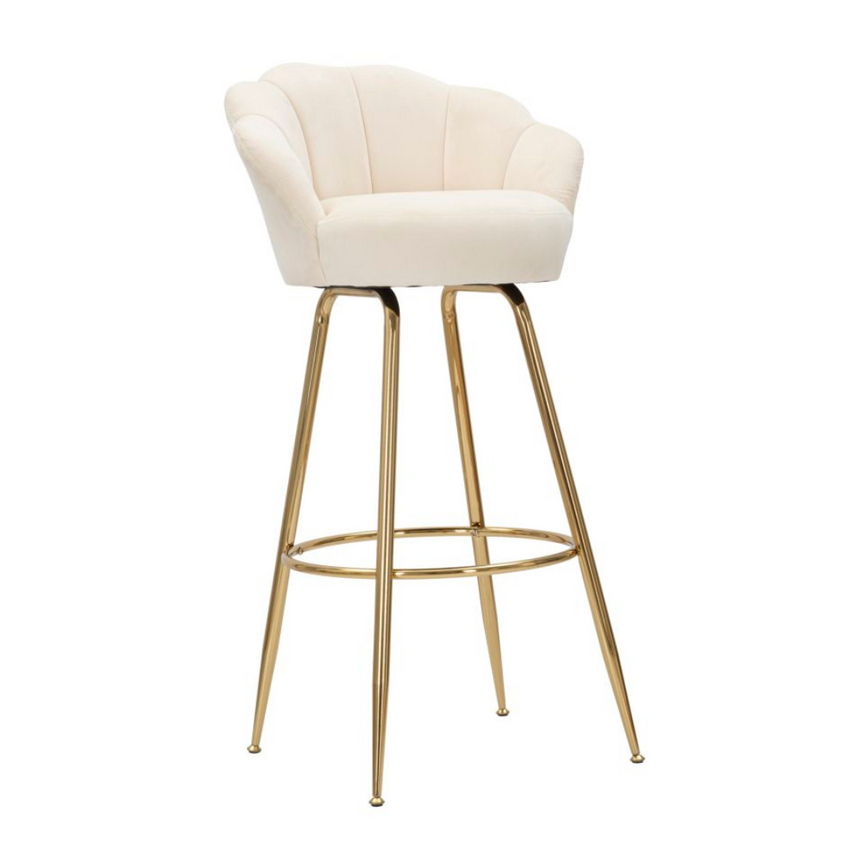 Vienna bársony bárszék