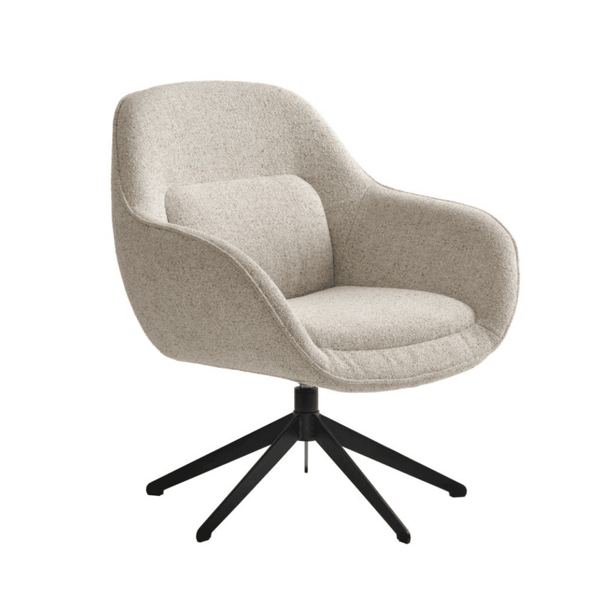 Lynn szövet forgó fotel - Dutch Home