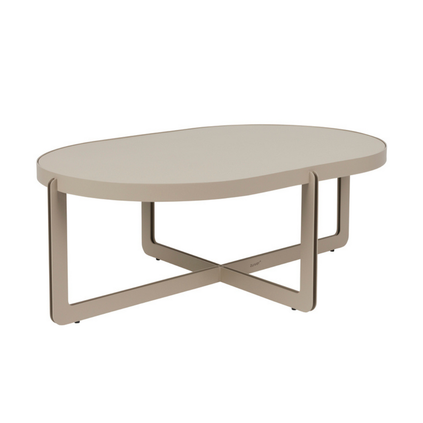 Centre Oval wooden coffee table