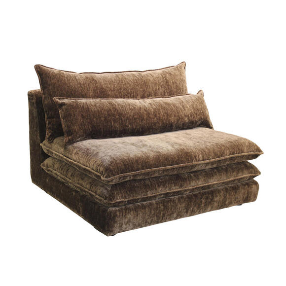 London középső kanapé elem – Rugalmas bővítés és prémium komfort