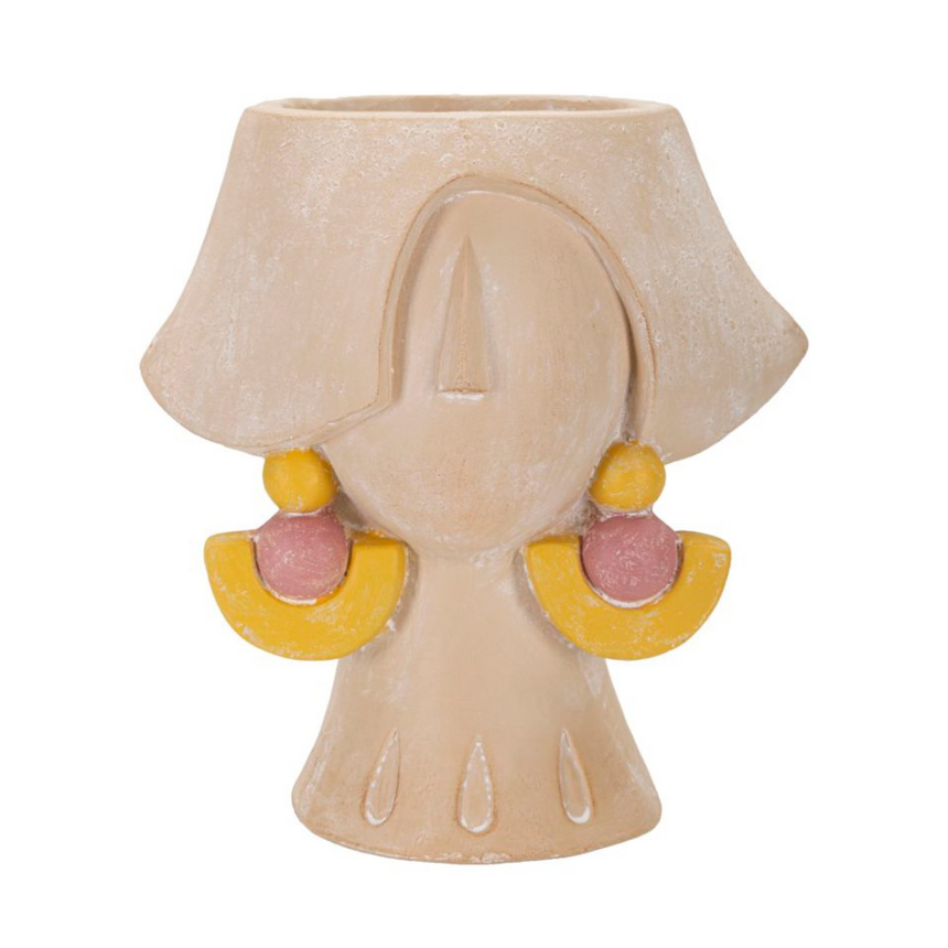 Monkey resin table lamp 34cm