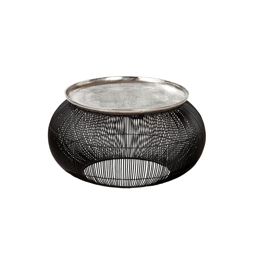 Puntual metal coffee table