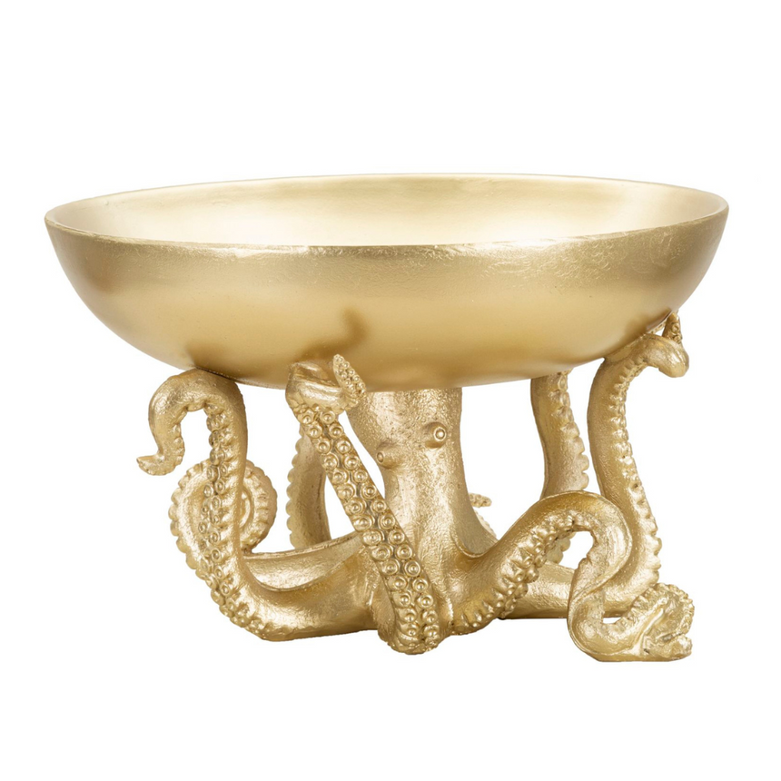Octopus műgyanta szobor