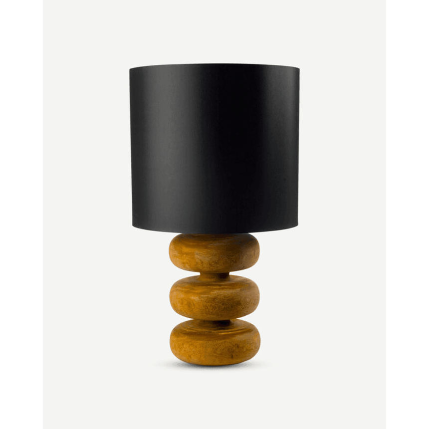 Tree Times wooden table lamp