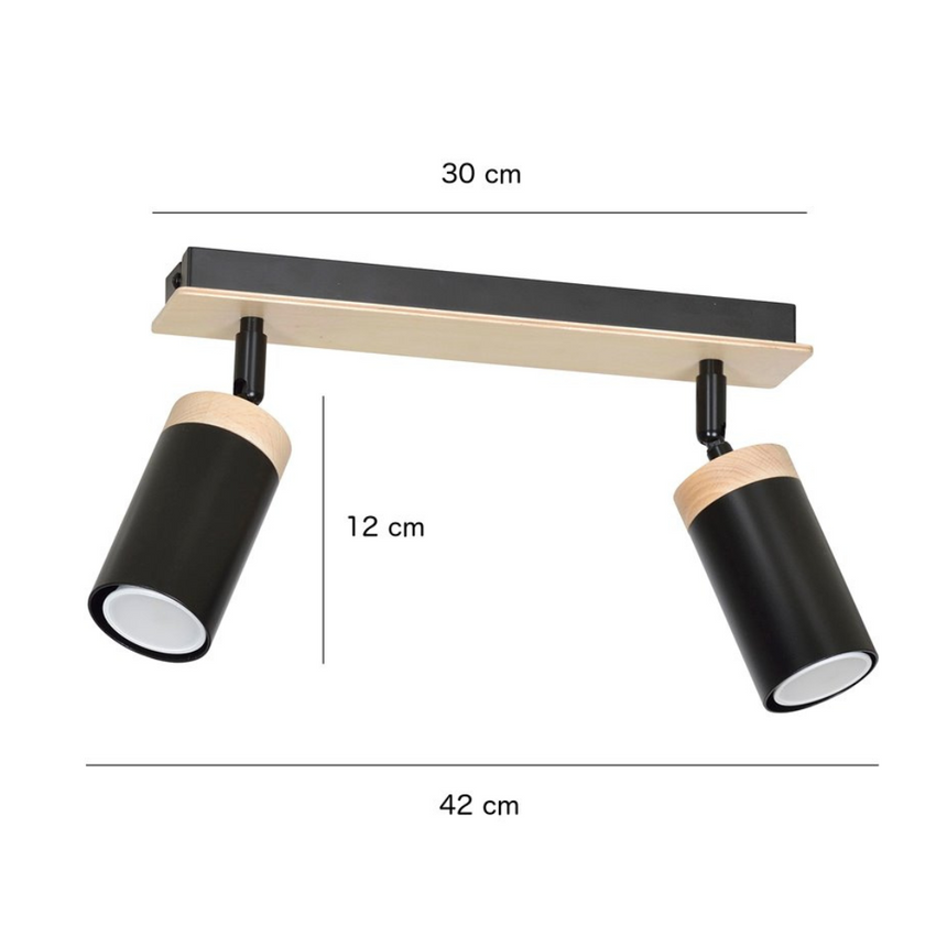 Elba 2 fa mennyezeti lámpa