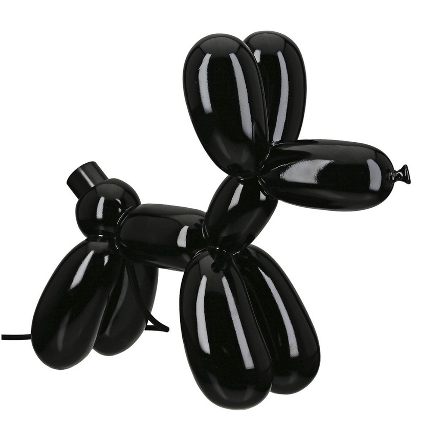 Dog műgyanta asztali lámpa