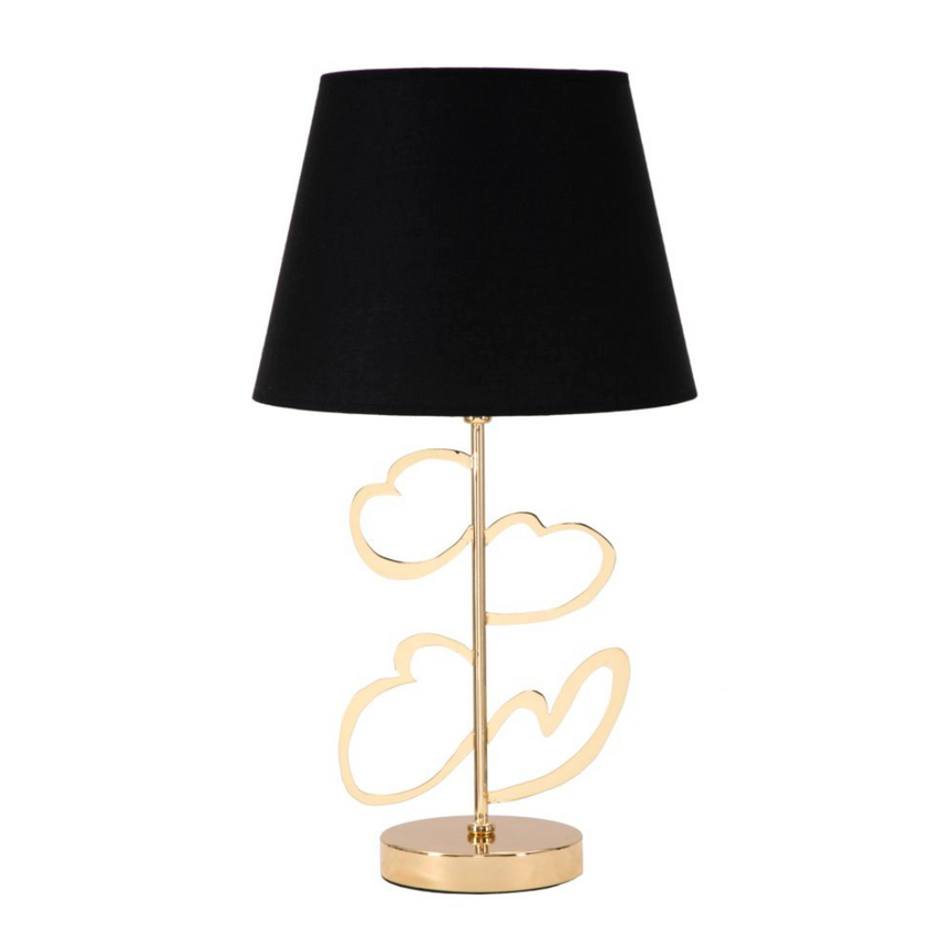 Glam Hearts fém asztali lámpa