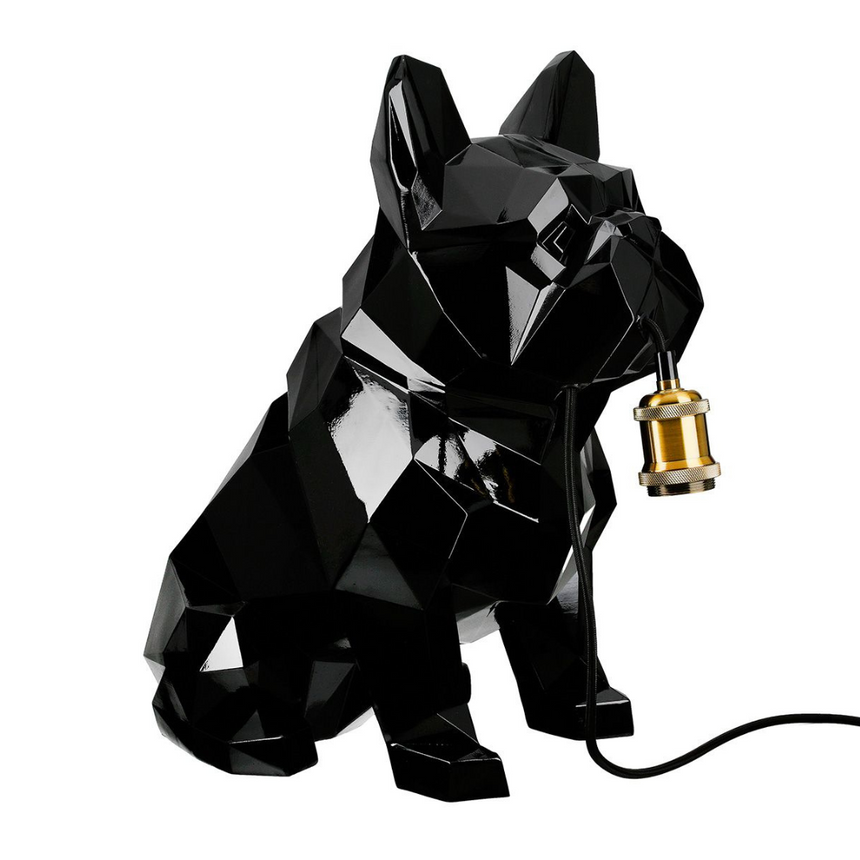 French Bulldog műgyanta asztali lámpa