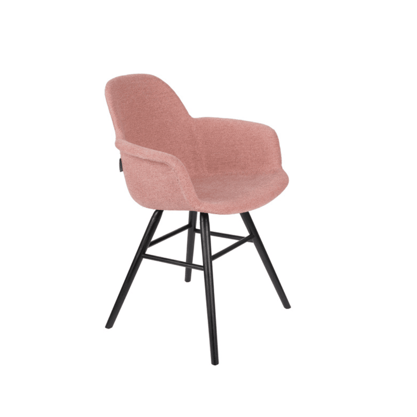 Albert Kuip fabric chair with armrests