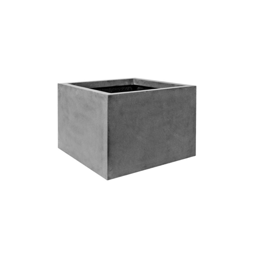 Jumbo middle high stone flower pot 70x70