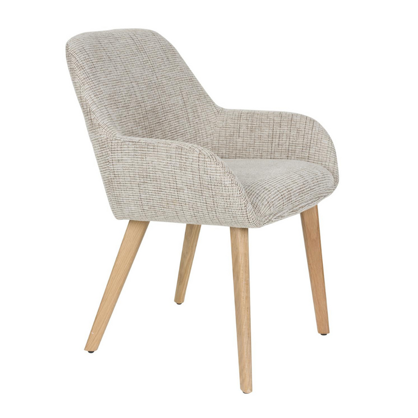 Loua karfás szövet szék