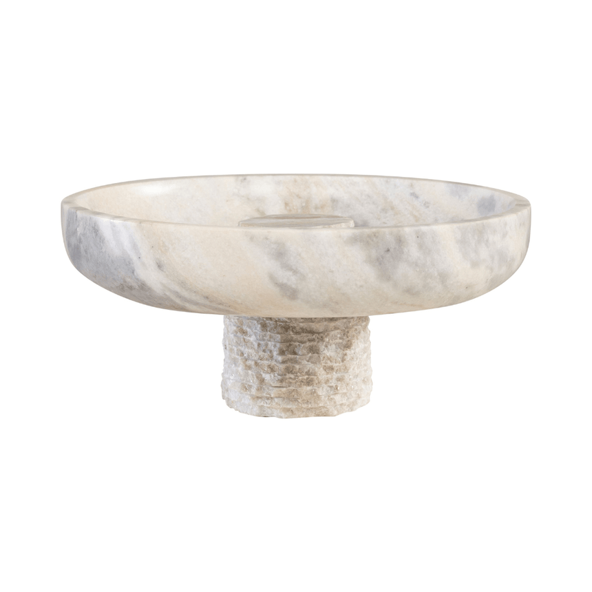 Chisel marble bowl