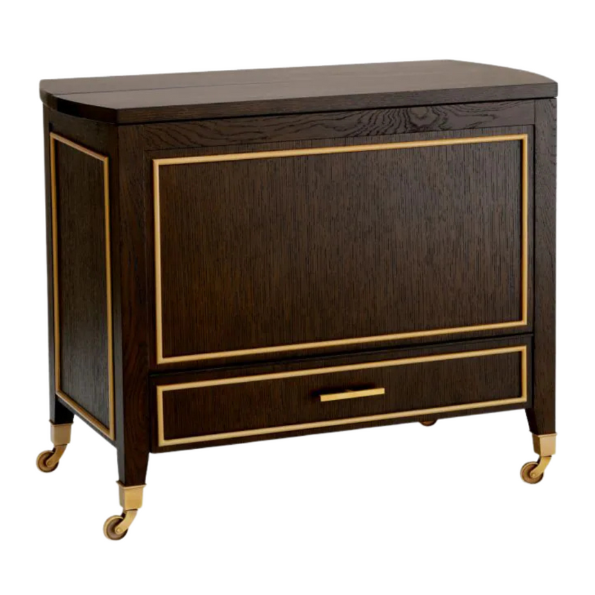Modesto wooden bedside table