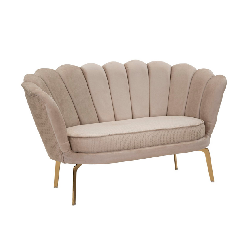 Vienna Plus 2-seater velvet sofa