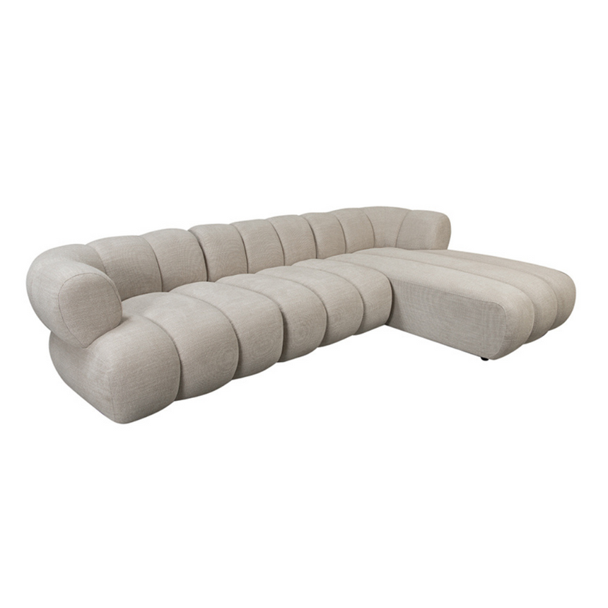 New York 4 személyes szövet sarokkanapé