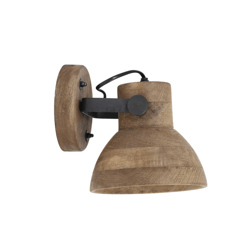 Ilanio wooden wall lamp