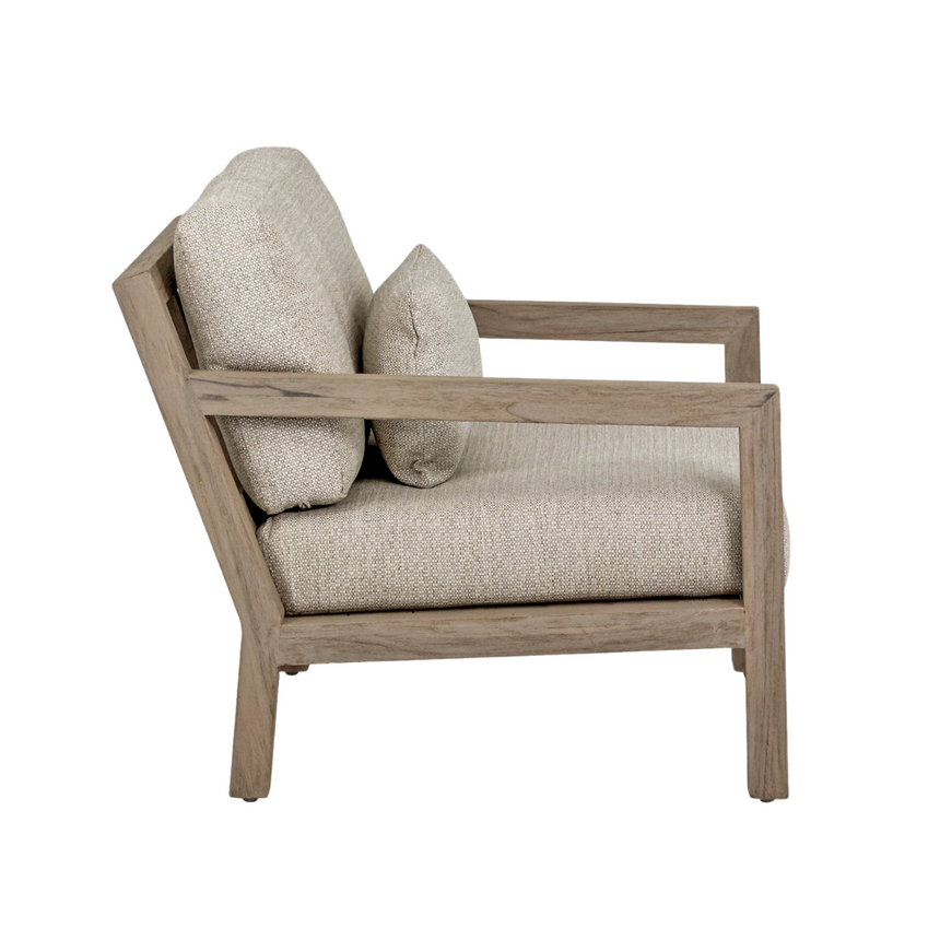 Olive szövet kerti fotel