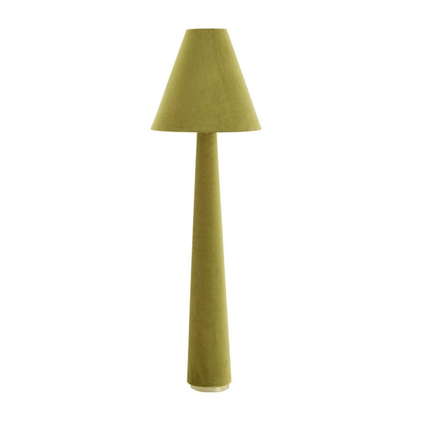 Devia velvet floor lamp