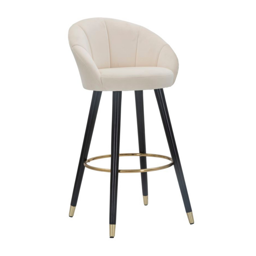 Prague bársony bárszék