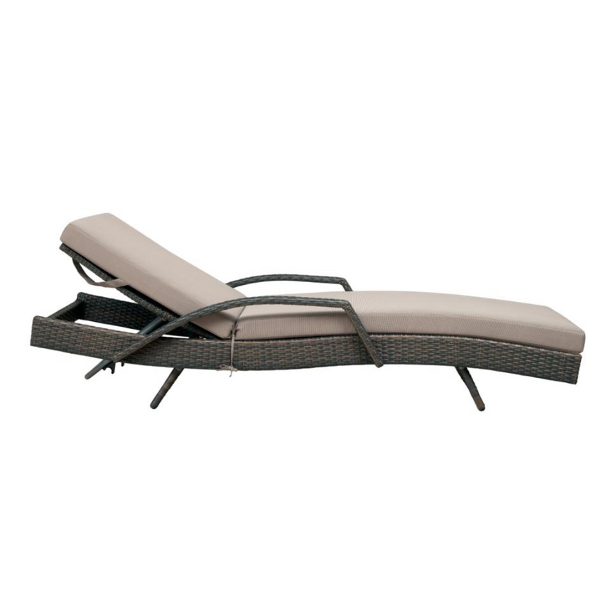 Redondo fabric sun lounger