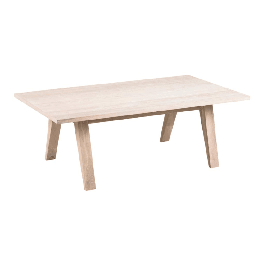A-line wooden coffee table