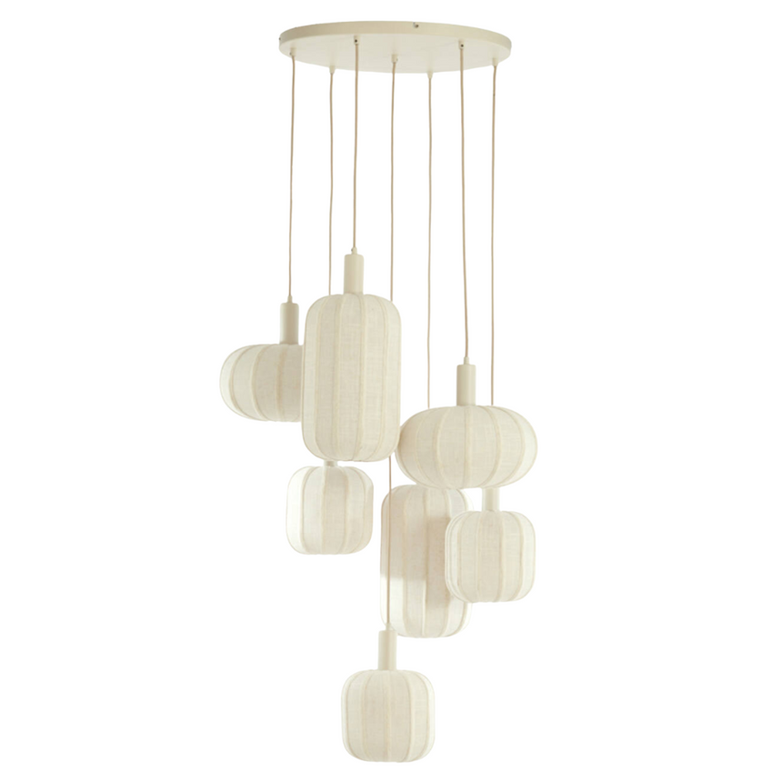 Drizella metal pendant lamp 4 bulbs