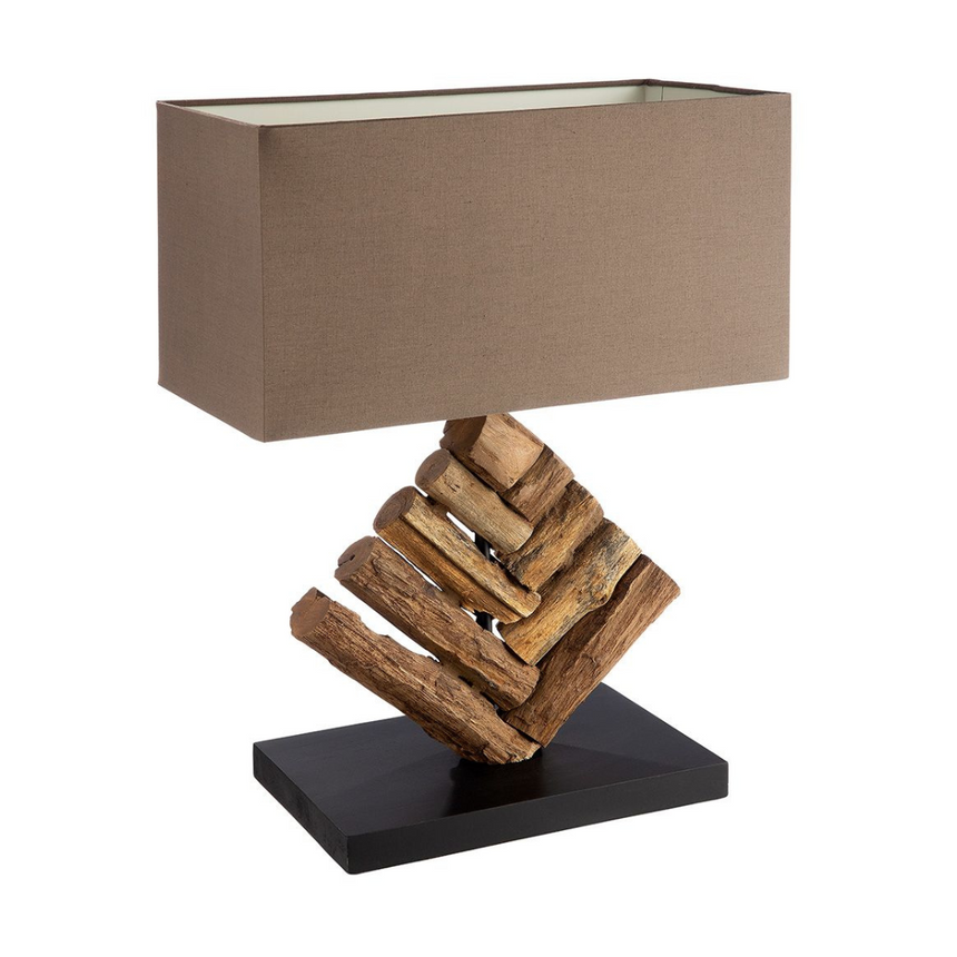 Monkey resin table lamp 34cm