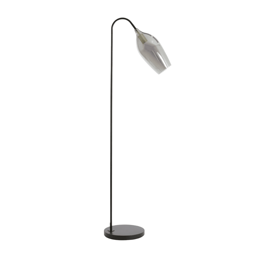 Lukaro glass floor lamp